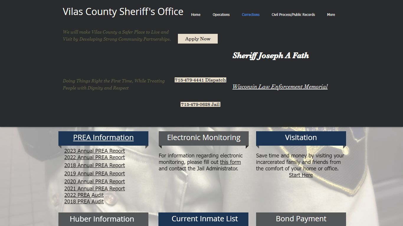 Corrections - sheriff